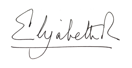 Queen Elizabeth II Autograph