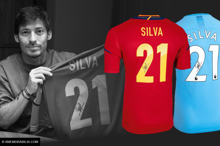 New David Silva Signed Memorabilia Range Unveiled