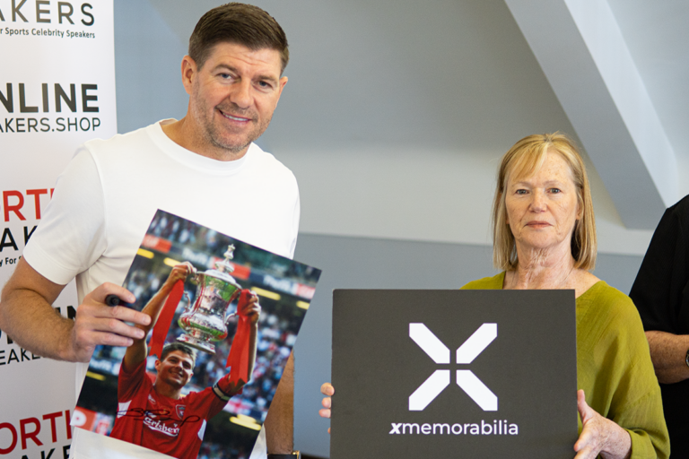 Steven Gerrard X Memorabilia Autograph Signing, Formby, July 2026