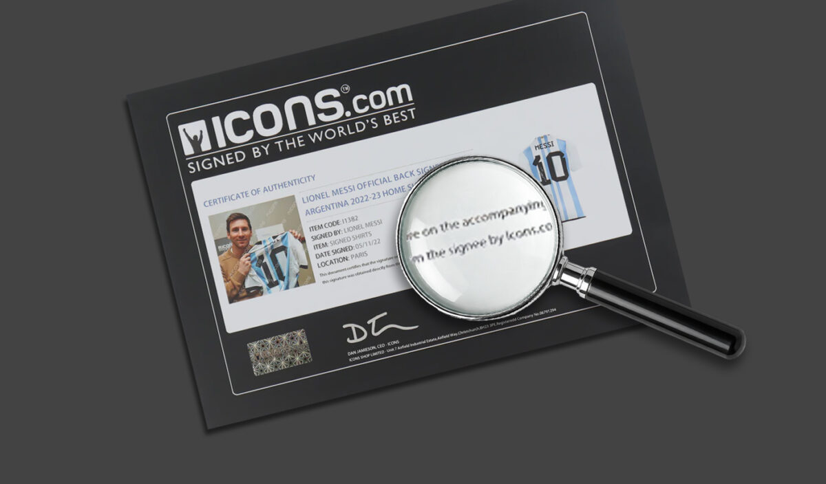 How to Spot Fake Icons.com Certificates of Authenticity (COAs)